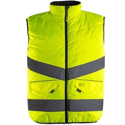 Arco Hi-Vis Bodywarmer Yellow Size S