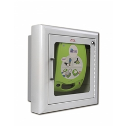 ZOLL AED Plus Semi-Recessed Wall Cabinet