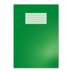 Oxford Exercise Book A4 80 Pages 8mm Ruled and Margin Dark Green (Pack of 50)