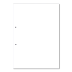 Loose Leaf A4 Plain Punched 2 Hole 75gsm Exercise Paper (5 Reams)