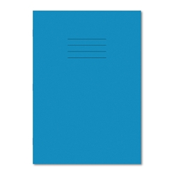 Hamelin Exercise Book A4 64 Pages 6mm Ruled and Margin Light Blue (Pack of 50)