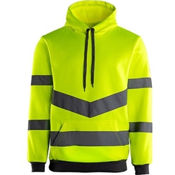 Arco Hi-Vis Hoodie Yellow 4XL