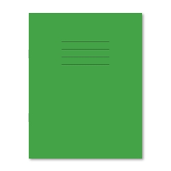 Hamelin Exercise Book 229x178 48 Pages 8mm Ruled and Margin Light Green (Pack of 100)