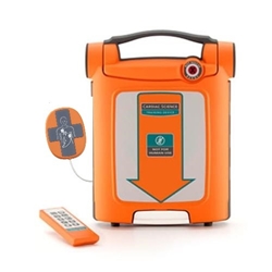 Cardiac Science Trainer Powerheart G5 AED / Defibrillator with Pads and Intellisense CPR device