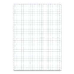 Loose Leaf A4 10mm Squared Unpunched 75gsm Exercise Paper (5 Reams)