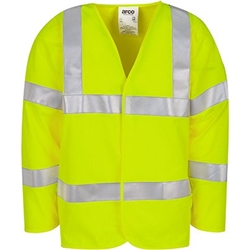 Arco Hi-Vis FR L/S Vest Yel XL