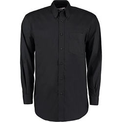 Men's Oxford Shirt L/Slv Black 19