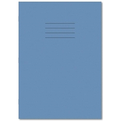 Hamelin Exercise Book 229x178 48 Pages 8mm Ruled and Margin Dark Blue (Pack of 100)