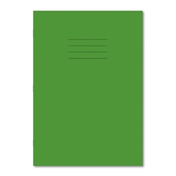 Hamelin Exercise Book A4 64 Pages 15mm Ruled and Margin Light Green (Pack of 50)