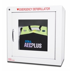 ZOLL AED Plus Standard Wall Cabinet [For use with carry case]
