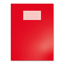Oxford Exercise Book A4+ 80 Pages Plain Red (Pack of 45)
