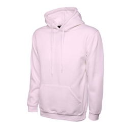 Uneek UC510 Ladies Deluxe Hooded Sweatshirt Pink Large