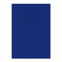 Hamelin Exercise Book A4 64 Pages 8mm Ruled and Margin Dark Blue (Pack of 50)