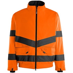 Arco Hi-Vis Shell Bomber Orange Size M