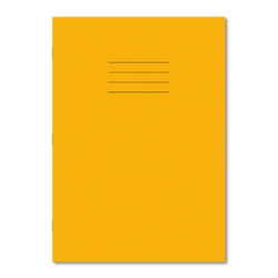 Hamelin Exercise Book A4 64 Pages Plain Yellow (Pack of 50)