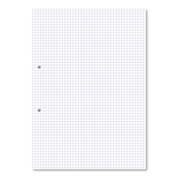 Loose Leaf A4 5mm Squared Punched 2 Hole 75gsm Exercise Paper (5 Reams)
