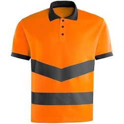Arco Hi-Vis S/S Polo Shirt Orange 5XL
