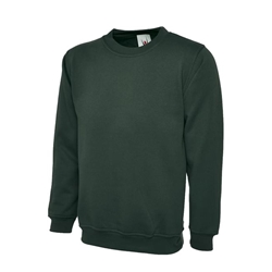 Uneek UC203 Classic Sweatshirt Bottle Green 6XL