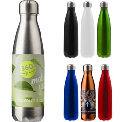 Tropeano Stainless Steel Double Walled Bottle 500ml