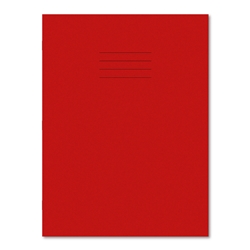 Hamelin Exercise Book A4+ 80 Pages Plain Red (Pack of 45)