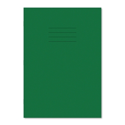 Hamelin Exercise Book A4 64 Pages 8mm Ruled and Margin Dark Green (Pack of 50)