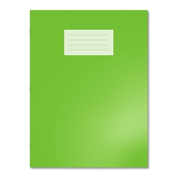Oxford Exercise Book A4+ 80 Pages12mm Ruled and Margin Light Green (Pack of 45)