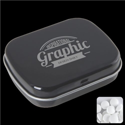 Langham Flat Hinged Tin With Dextrose Mints