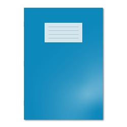 Oxford Exercise Book A4 64 Pages 20mm Squared Light Blue (Pack of 50)