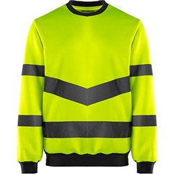 Arco Hi-Vis Sweatshirt Yellow L