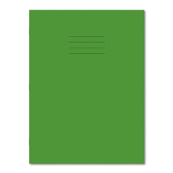 Hamelin Exercise Book A4+ 80 Pages 12mm Ruled and Margin Light Green (Pack of 45)