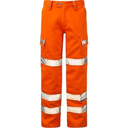Pulsar PR336 Hi-Vis Combat Trousers Orange 42T