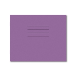 Hamelin Exercise Book 165x200 40 Pages 4/16mm Ruled 4DL16 Purple (Pack of 100)