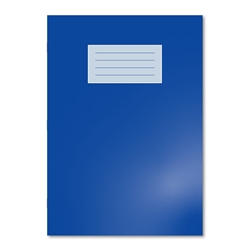 Oxford Exercise Book A4 64 Pages 8mm Ruled and Margin Dark Blue (Pack of 50)