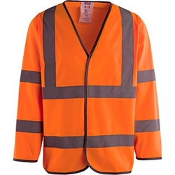 Arco Hi-Vis L/S Waistcoat Orange 2XL