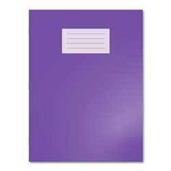 Oxford Exercise Book A4+ 80 Pages 12mm Ruled and Margin Purple (Pack of 45)