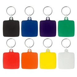 45mm Square Keyring