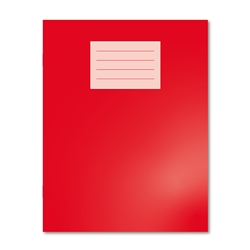 Oxford Exercise Book 229X178 80 Pages 8mm Ruled and Margin Red (Pack of 100)