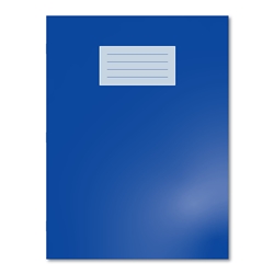 Oxford Exercise Book A4+ 80 Pages 8mm Ruled and Margin Dark Blue (Pack of 45)