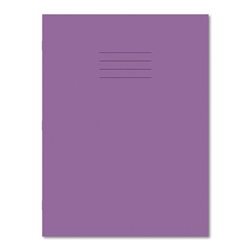 Hamelin Exercise Book A4+ 80 Pages 12mm Ruled and Margin Purple (Pack of 45)
