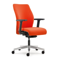 Tas Medium Back Chair. Synchro Mech. Adjustable arms, Seat Slide & Inflatable Lumber Gp 0 colour of your choice.