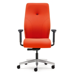 Tas High Back Chair synchro Mech. Adjustable arms, Seat slide & Inflatable Lumber Gp 0 colour of your choice.