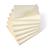 5 Star Value Repositionable Notes 75x75mm Yellow [Pack 12]
