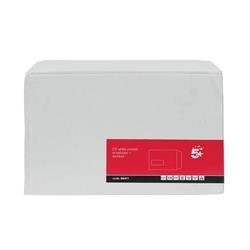 5 Star Office Envelopes Pocket Self Seal Window 90gsm White C5 [Pack 500]
