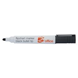 5 Star Office Flipchart Marker Pen Water-based Line Width [Pack 12]