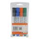 5 Star Office Flipchart Marker Bullet Tip Water-based 2mm Line Assorted [Wallet 4]