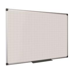 Bi-Office Maya Magnetic Whiteboard Gridded 1500x1200mm MA1247170