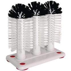 Triple Glass Brush