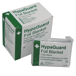 HypaGuard Foil Blanket Box of 6 -