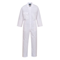 Portwest Standard Coverall. Size/Fit  XL/R, White. Style 2802