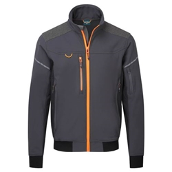 Portwest EV4 Softshell Bomber (3L). Size/Fit  XL/R, Metal Grey. Style EV464